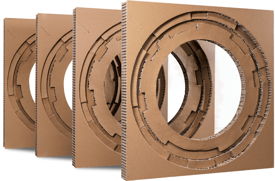 Solutions d’emballages et de protection en carton alvéolaire innovantes et recyclables